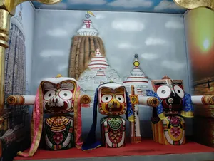 A group of owls sitting on top of a red carpet jigsaw puzzle