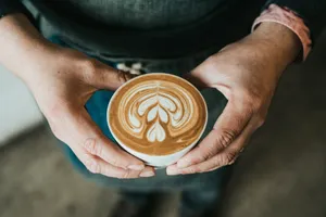 focus photography of coffee artwork jigsaw puzzle