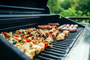 grilled barbecues on black and gray grill jigsaw puzzle