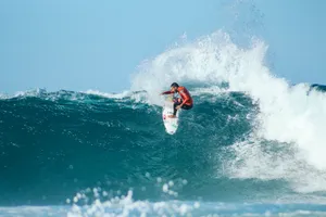 person surfing jigsaw puzzle