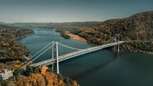 white bridge over blue sea during daytime jigsaw puzzle