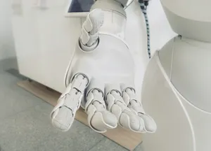 closeup photo of white robot arm jigsaw puzzle