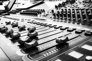 close up photo of audio mixer jigsaw puzzle