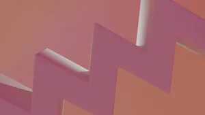 Creative abstract zigzag in pink hues, perfect for modern digital art needs. jigsaw puzzle