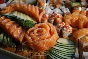 sushis and vegetables jigsaw puzzle