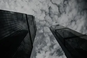 a couple of tall buildings jigsaw puzzle