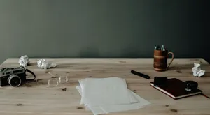 white printer paper on tabletop jigsaw puzzle