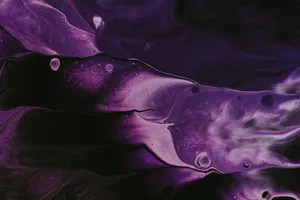 purple and white abstract painting jigsaw puzzle