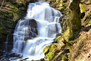 time lapse photography of waterfalls jigsaw puzzle
