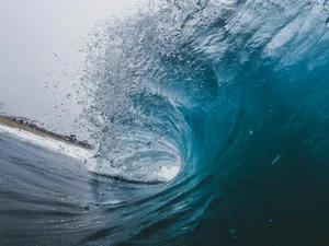 time-lapse photography of ocean waves jigsaw puzzle