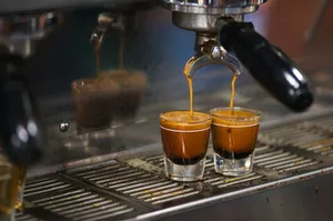 espresso cups on espresso maker jigsaw puzzle