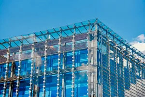 a low angle view of a building jigsaw puzzle