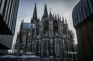 gray and brown concrete cathedral jigsaw puzzle