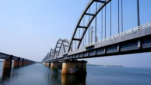 a large bridge spanning over a large body of water jigsaw puzzle
