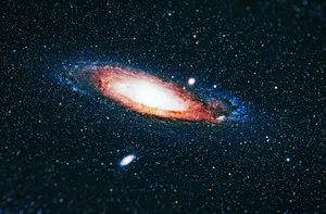 blue and red galaxy illustration jigsaw puzzle
