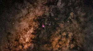 brown and black galaxy illustration jigsaw puzzle