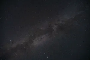 Beautiful view of the Milky Way galaxy in a clear starry night sky. jigsaw puzzle