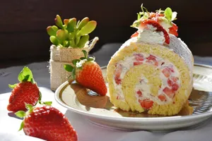 strawberry roll jigsaw puzzle
