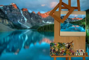 painting jigsaw puzzle