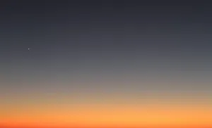 blue sky and white clouds during sunset jigsaw puzzle