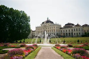 Ludwigsburg Palace near green field and park during daytime jigsaw puzzle