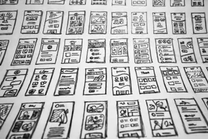 a close up of a piece of paper jigsaw puzzle