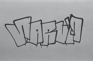 graffiti written on the side of a building jigsaw puzzle