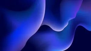 deep blue and purple flowing shapes jigsaw puzzle
