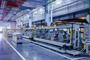 a large machine in a large building jigsaw puzzle